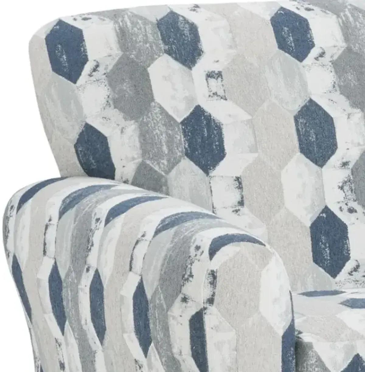 Affordable Furniture Hexagon Sapphire Chair