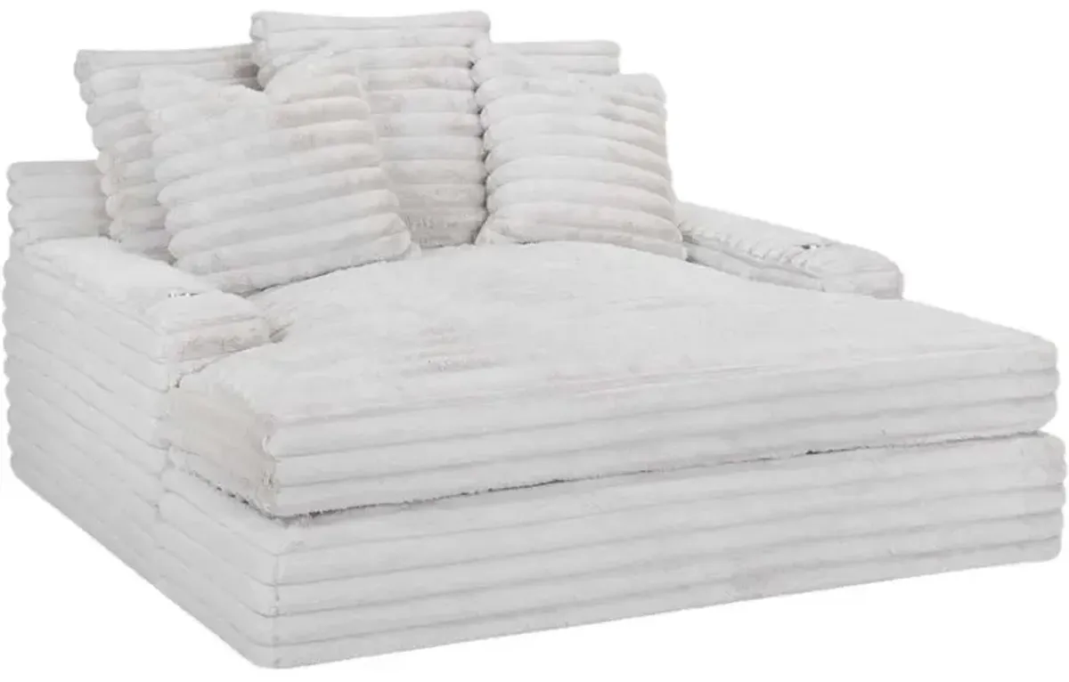 Franklin Grand Cloud Dove Home Theater Chaise Lounge