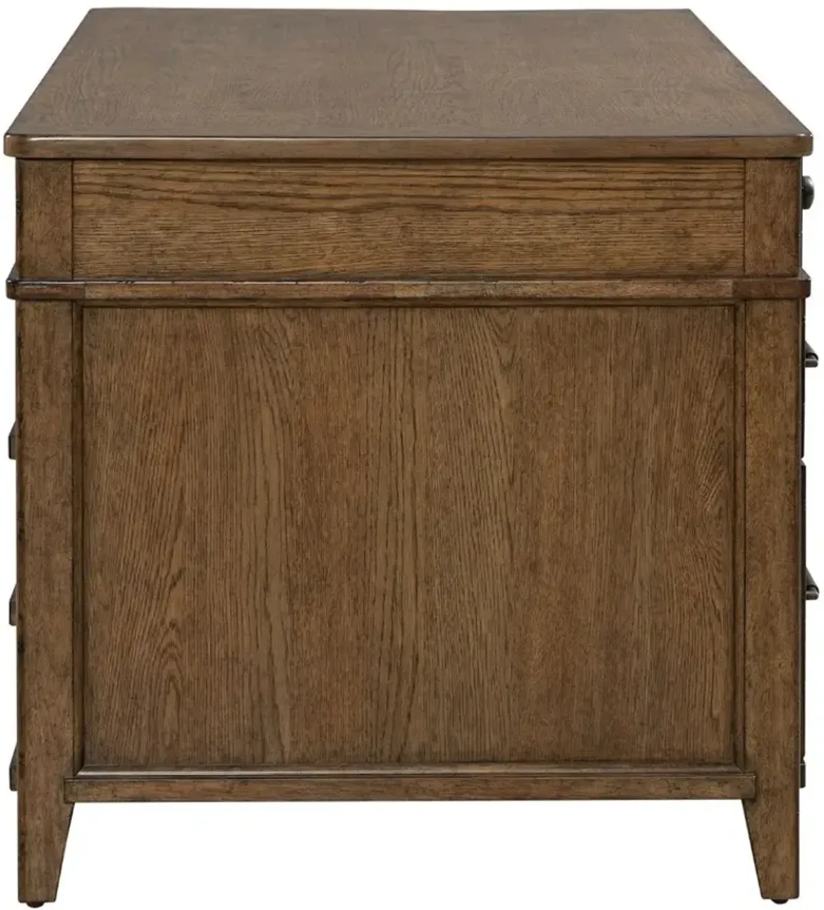 Liberty Furniture Carolina Park Amber Brown Jr Executive Desk