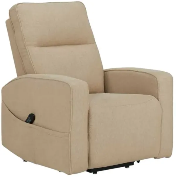 Signature Design by AshleyÂ® Starganza Taupe Power Lift Recliner
