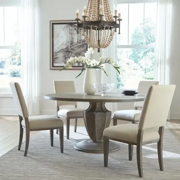 Liberty Furniture Westfield 5-Piece Havana Brown Pedestal Dining Set