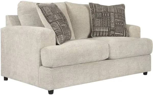 Signature Design by AshleyÂ® Soletren Stone Loveseat