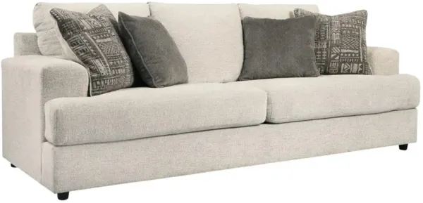 Signature Design by AshleyÂ® Soletren Stone Queen Sleeper Sofa