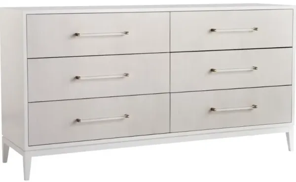 Universal Explore Home Love. Joy. Bliss.-Miranda Kerr Home Brentwood Alabaster/White Lacquer Dresser