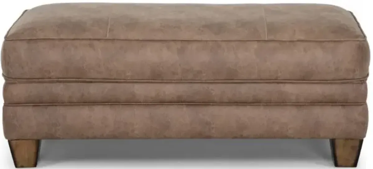 Franklin Sicily Chief Hazelnut Ottoman