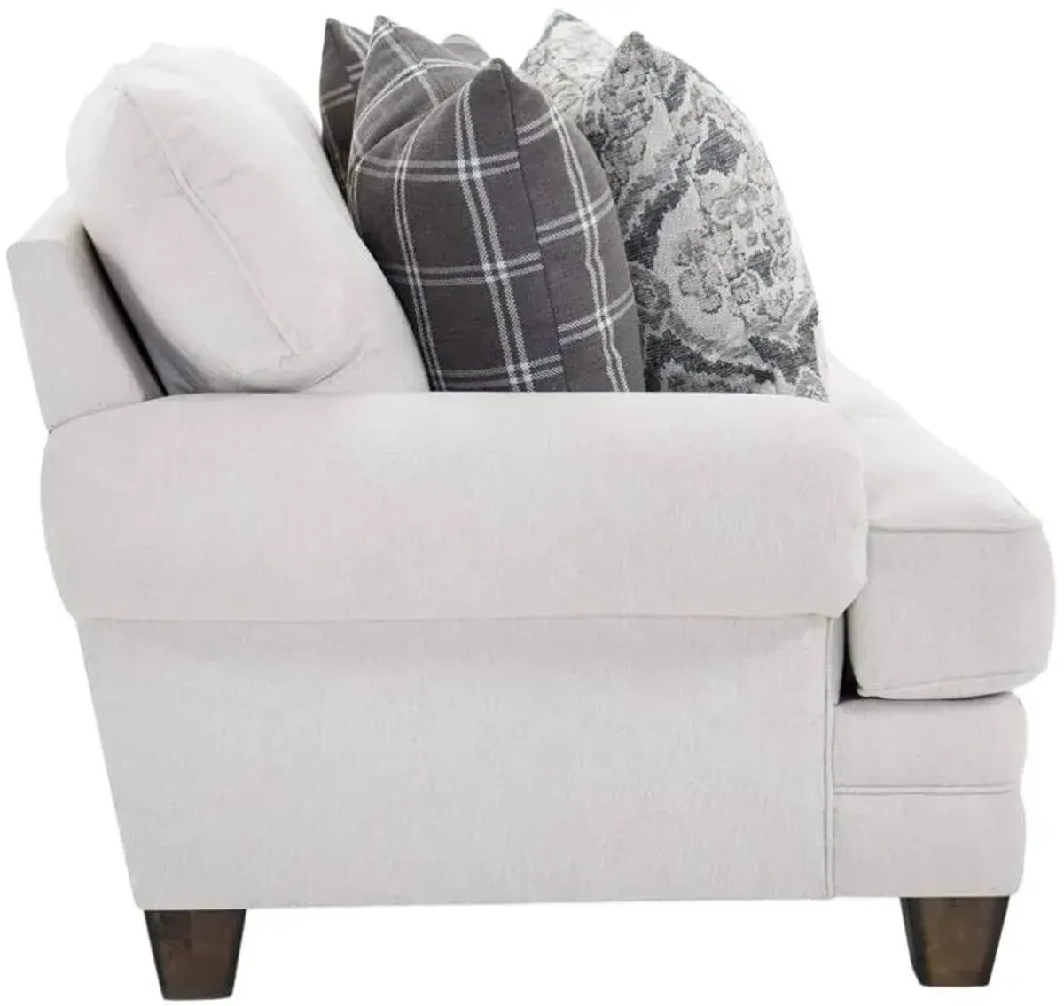 Franklin Walden Casey Shell Loveseat