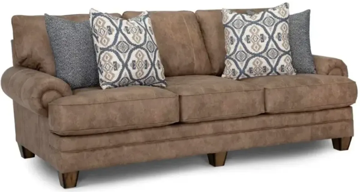 Franklin Sicily Chief Hazelnut Sofa