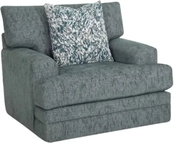 Franklin Emerald Matcha Teal Swivel Chair