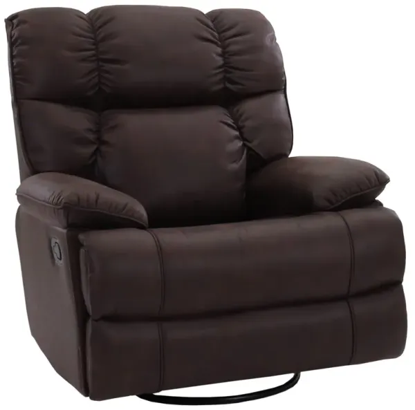 Man Wah Tumbleweed Swivel Glider Recliner