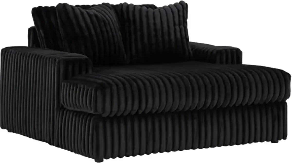 Signature Design by AshleyÂ® Midnight-Madness Onyx Oversized Chaise