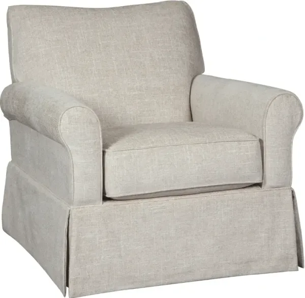 Signature Design by AshleyÂ® Searcy Quartz Swivel Glider Accent Chair