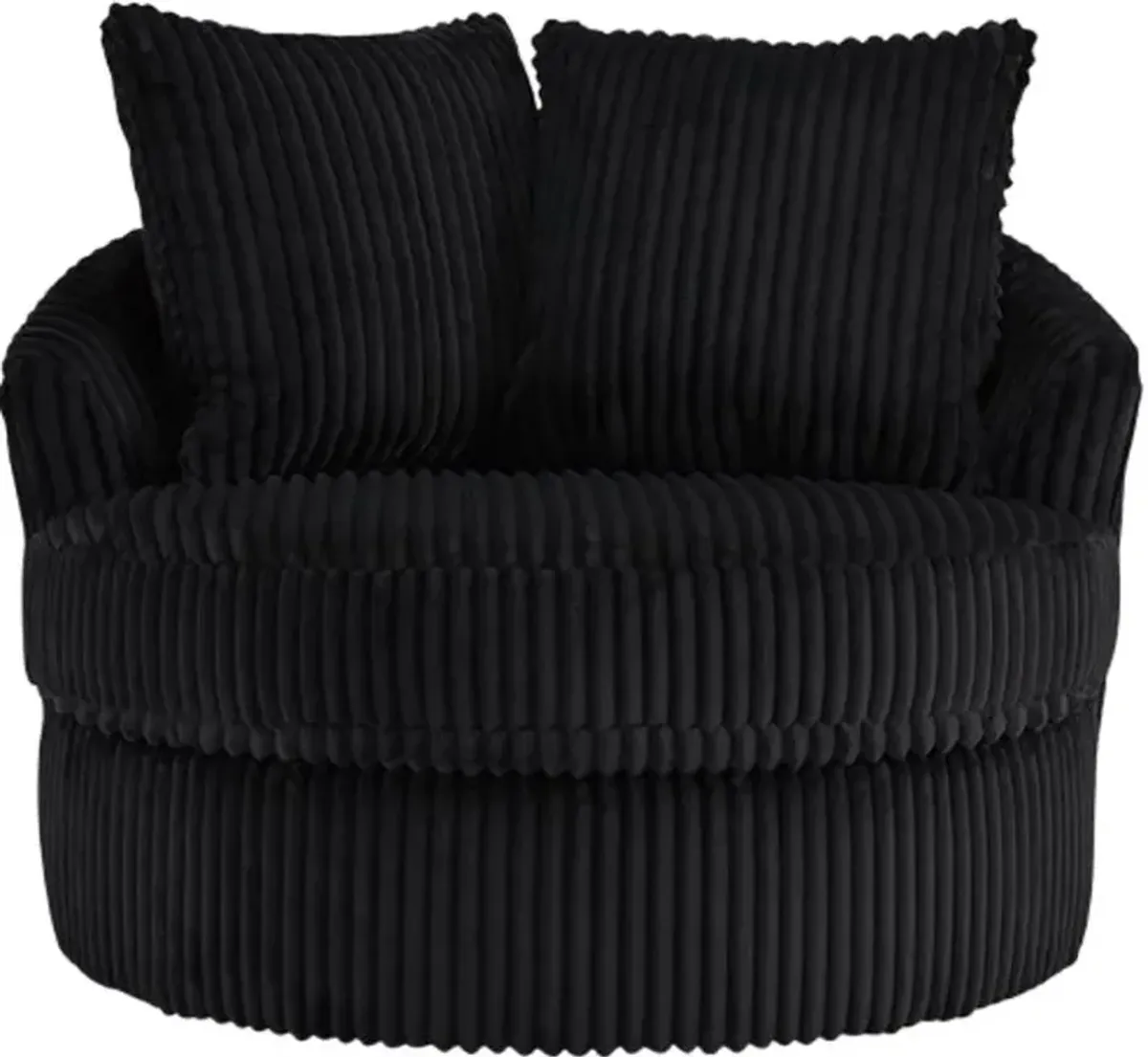 Signature Design by AshleyÂ® Gramwell Onyx Swivel Chair