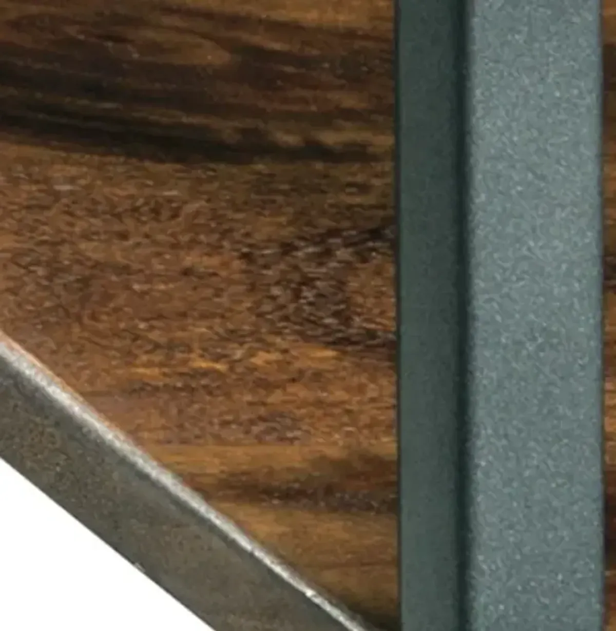 Signature Design by AshleyÂ® Forestmin Natural Accent Table with Black Base 