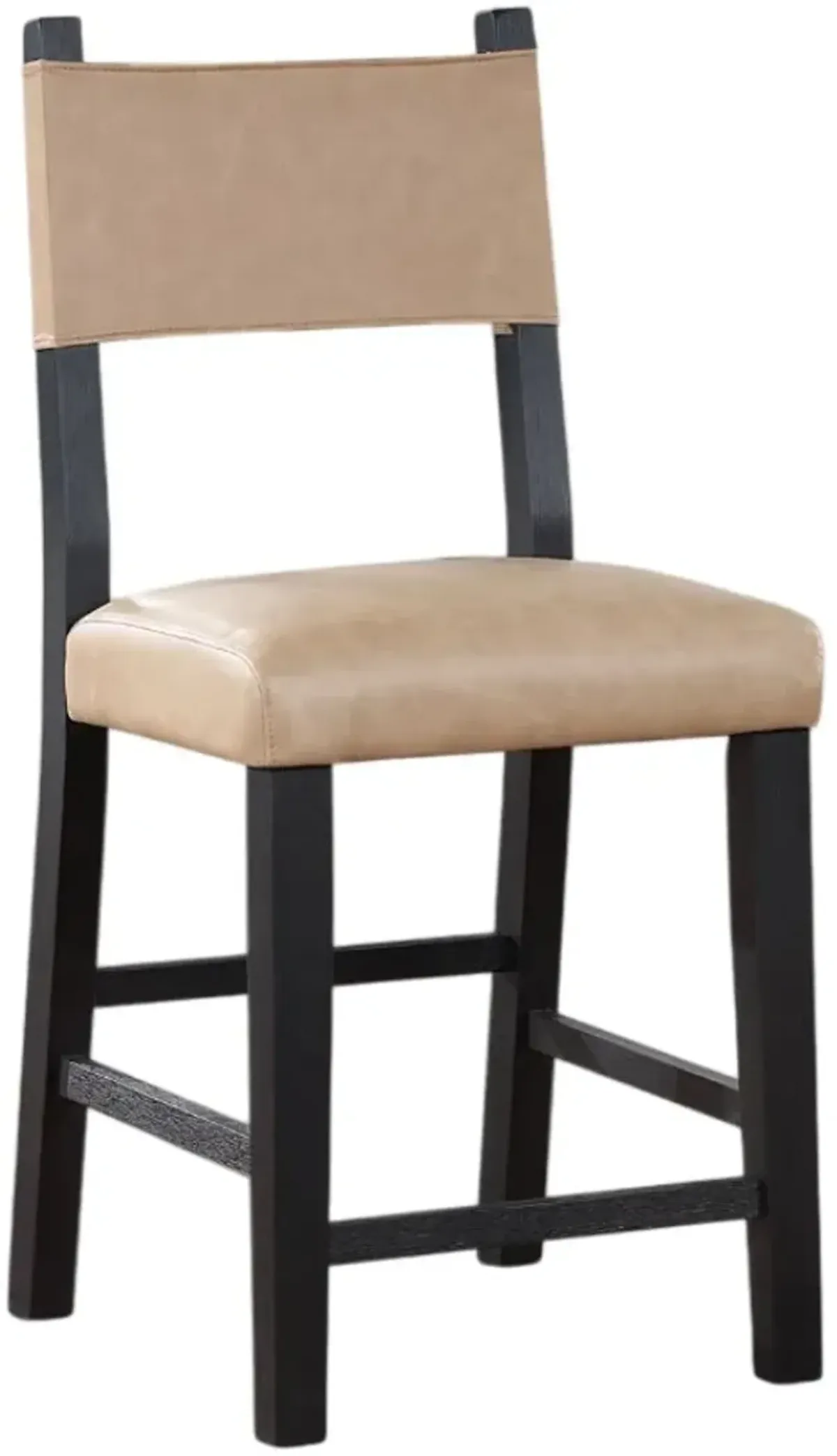 Steve Silver Co. Aubrey Black/Camel Counter Chair