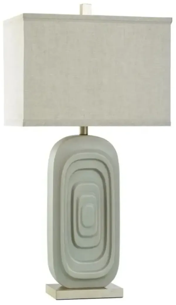 Stylecraft Austin Allen James Beige/Grey Cloud Table Lamp