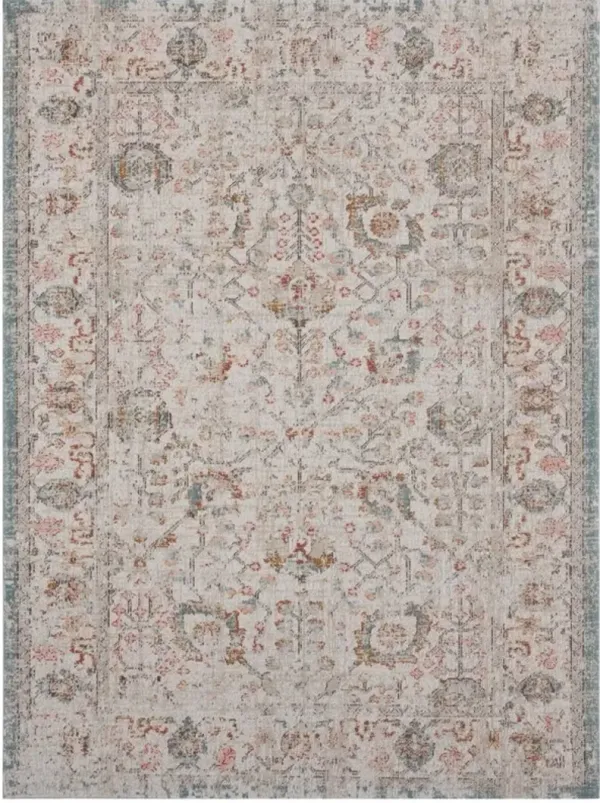 LR Home Antiquity Beige/Cream 5'x8' Area Rug