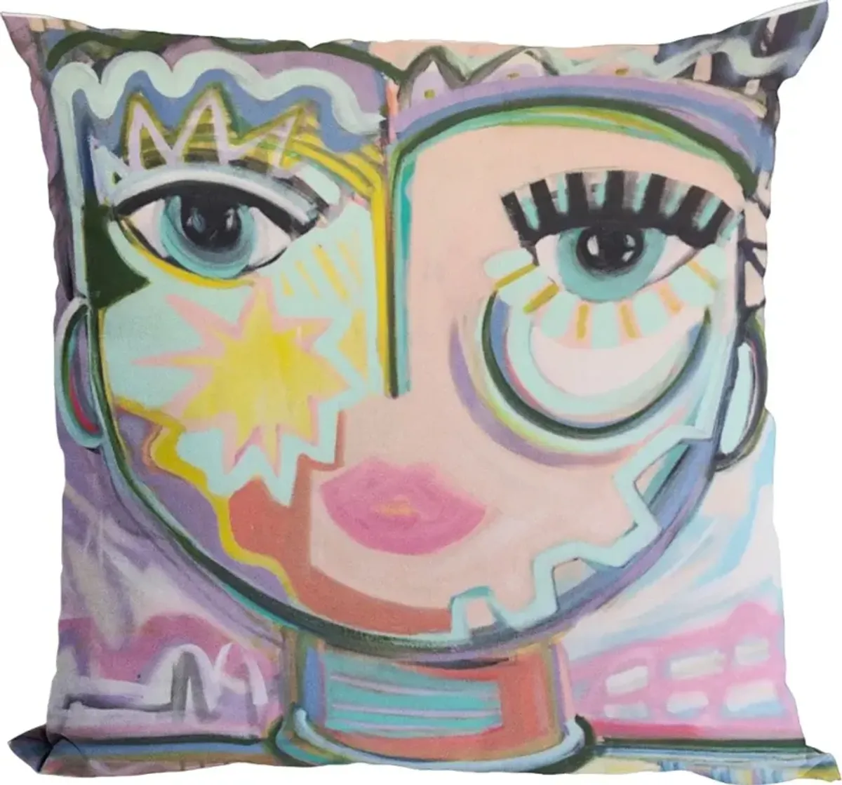Windy O'Connor Astra Luna Chica Pillow