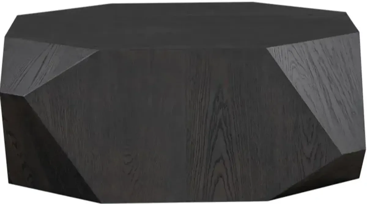 Alder & Tweed Furniture Co Haden Dark Cinder Coffee Table