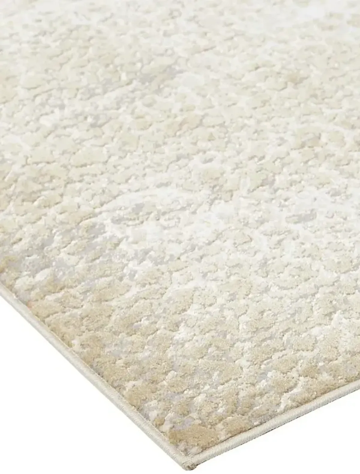 Feizy Aura Gold/Ivory 8'x11' Area Rug