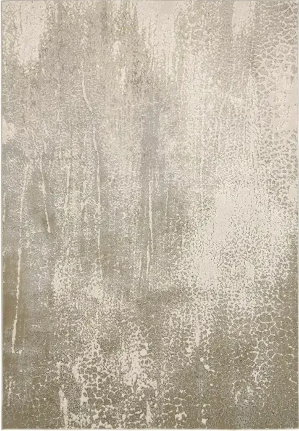 Feizy Aura Gold/Ivory 8'x11' Area Rug