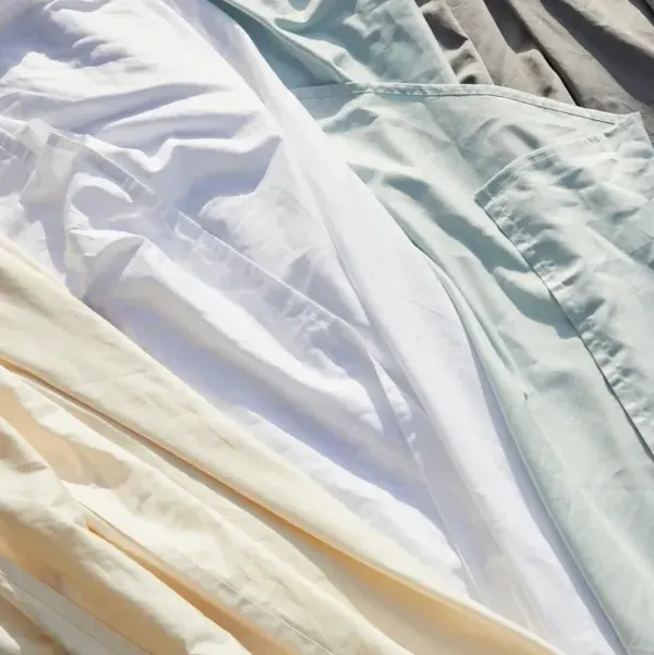 Avocado Organic Indian Cotton Natural King Sheet Set