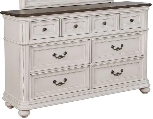 Avalon Furniture B162 Two-Tone Dresser