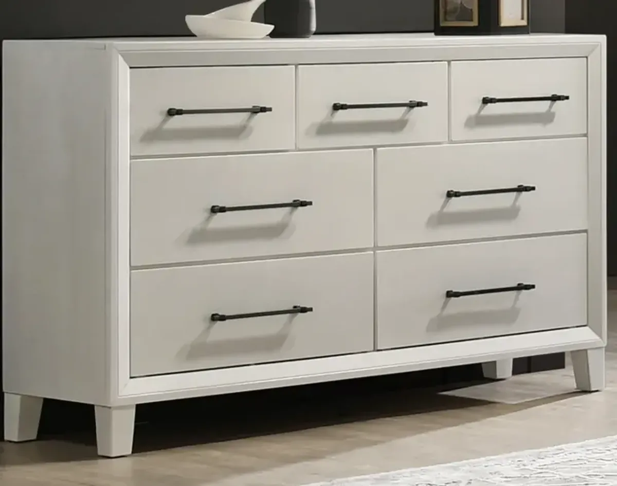 New ClassicÂ® Home Furnishings Ballard White Dresser