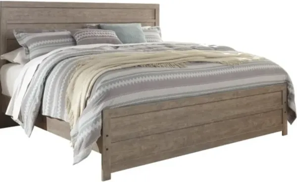 Signature Design by AshleyÂ® Culverbach Gray Queen Panel Bed