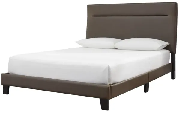 Signature Design by AshleyÂ® Adelloni Brown King Upholstered Bed