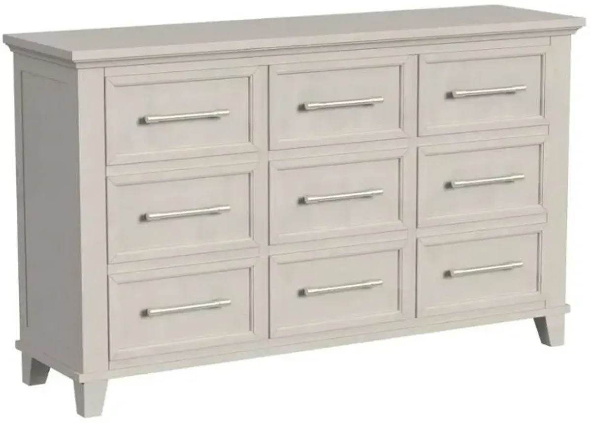 Elements International Canterbury Ivory Dresser