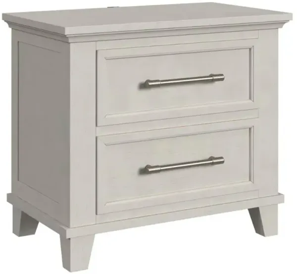 Elements International Canterbury Ivory Nightstand