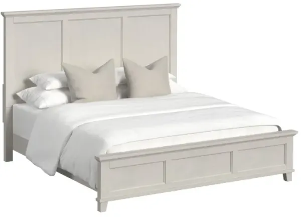Elements International Canterbury Ivory Twin Panel Bed