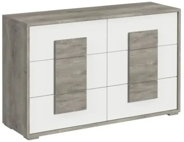 Elements International San Matteo Dual Tone Dresser