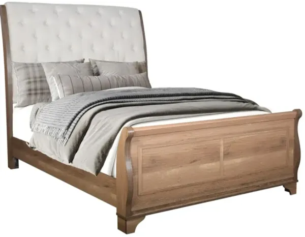 New ClassicÂ® Home Furnishings Coventry Hall Pecan Queen Sleigh Bed