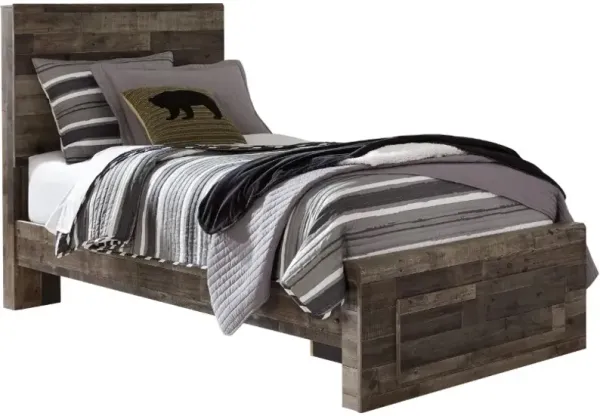 BenchcraftÂ® Derekson Multi Gray Twin Panel Headboard
