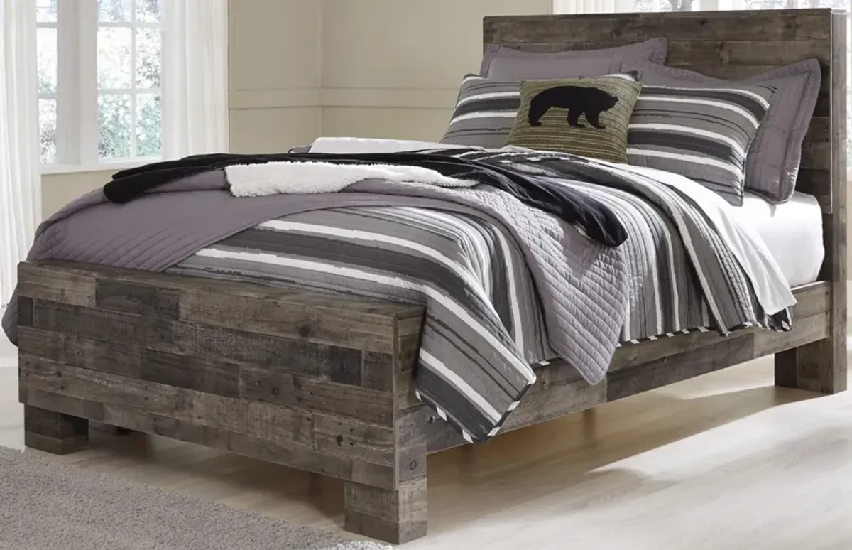 BenchcraftÂ® Derekson 3 Piece Multi-Gray Full Bedroom Set