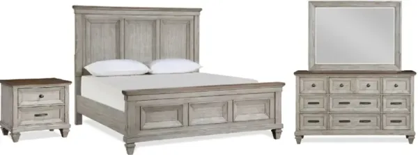 New ClassicÂ® Furniture Mariana 4-Piece Vintage CrÃ¨me King Bedroom Set
