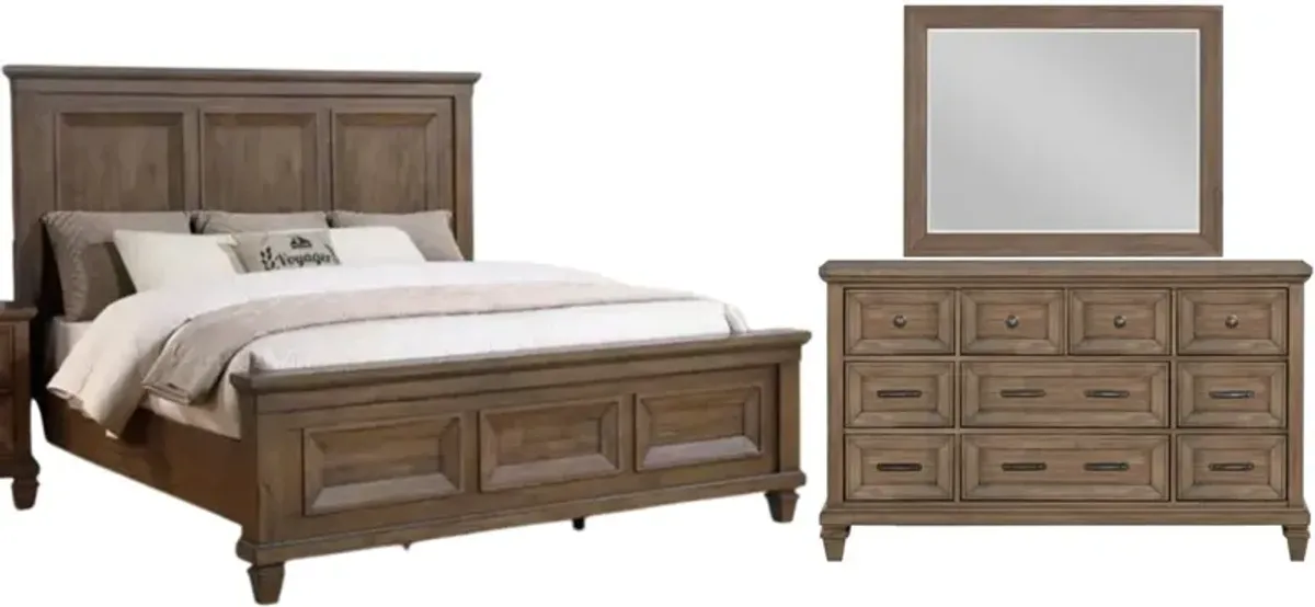 New ClassicÂ® Home Furnishings Mariana 3-Piece Vintage Mocha Queen Bedroom Set