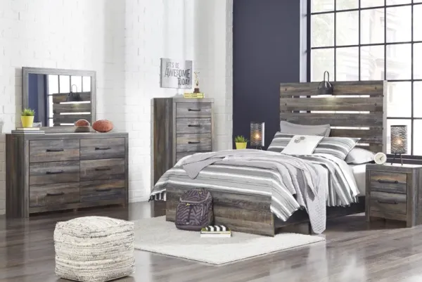 Signature Design by AshleyÂ® Drystan 4 Piece Brown Full Panel Bedroom Set