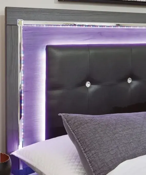 Signature Design by AshleyÂ® Lodanna Gray King Panel Bed