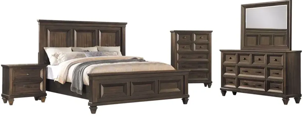 New ClassicÂ® Furniture Sevilla Walnut King Bed