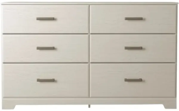 Chantilly Drawer Dresser White by HOM Furniture
