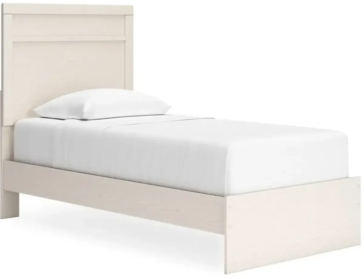 Signature Design by AshleyÂ® Stelsie 4-Piece White Youth Twin Panel Bedroom Set