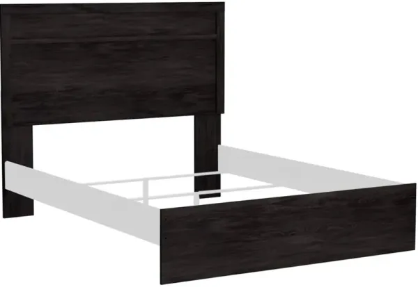 Signature Design by AshleyÂ® Belachime Black Queen Panel Headboard/Footboard