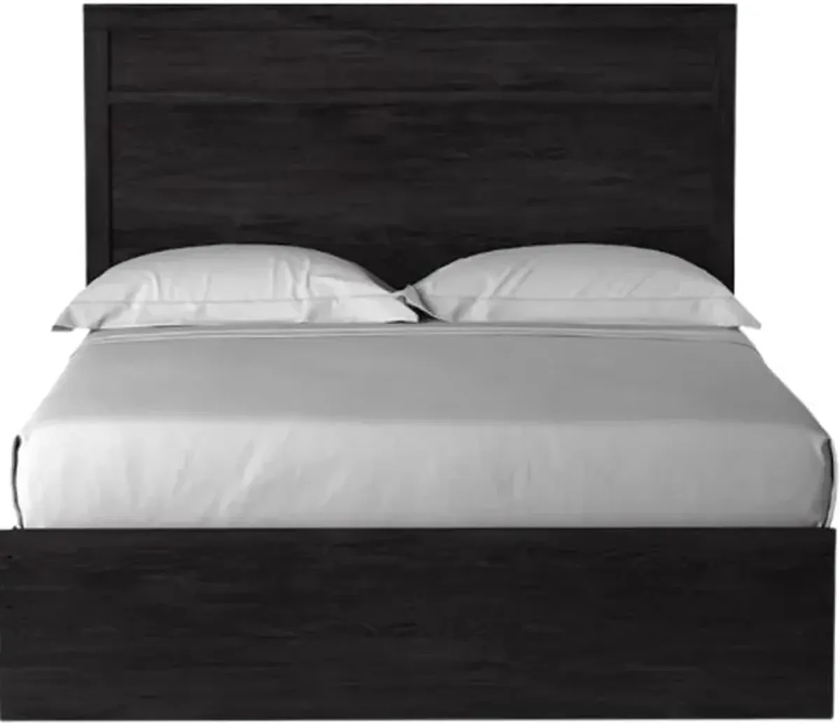 Signature Design by AshleyÂ® Belachime Dark Charcoal Queen Panel Bed