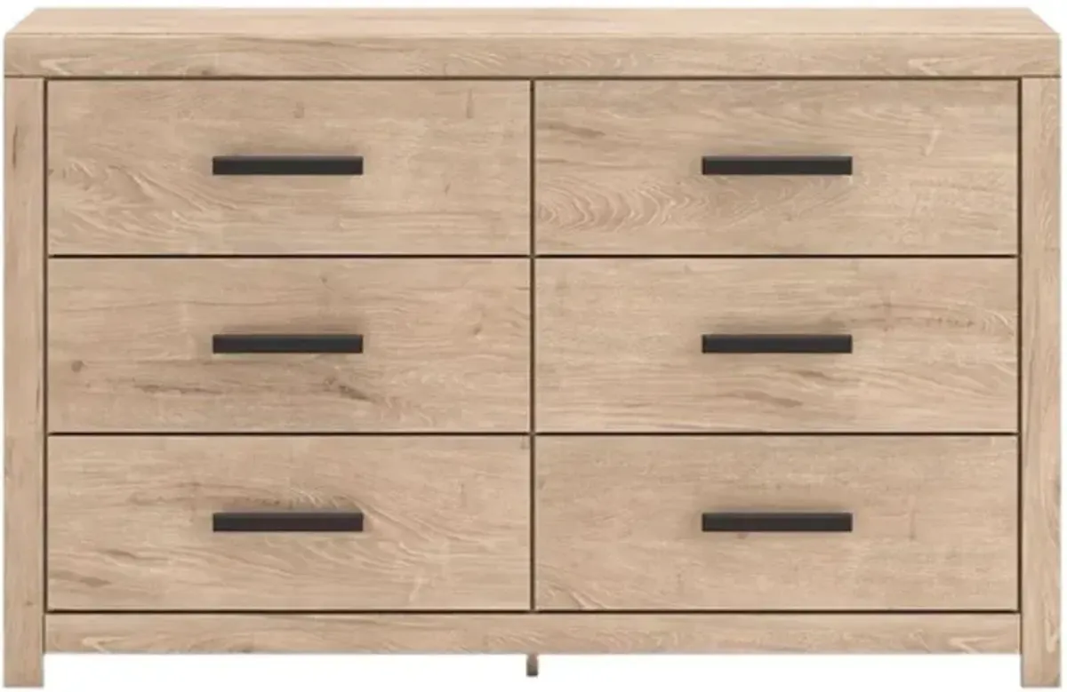 Signature Design by AshleyÂ® Sanginlane Tan Dresser