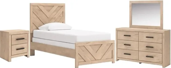 Signature Design by AshleyÂ® Sanginlane 4-Piece Twin Bedroom Set