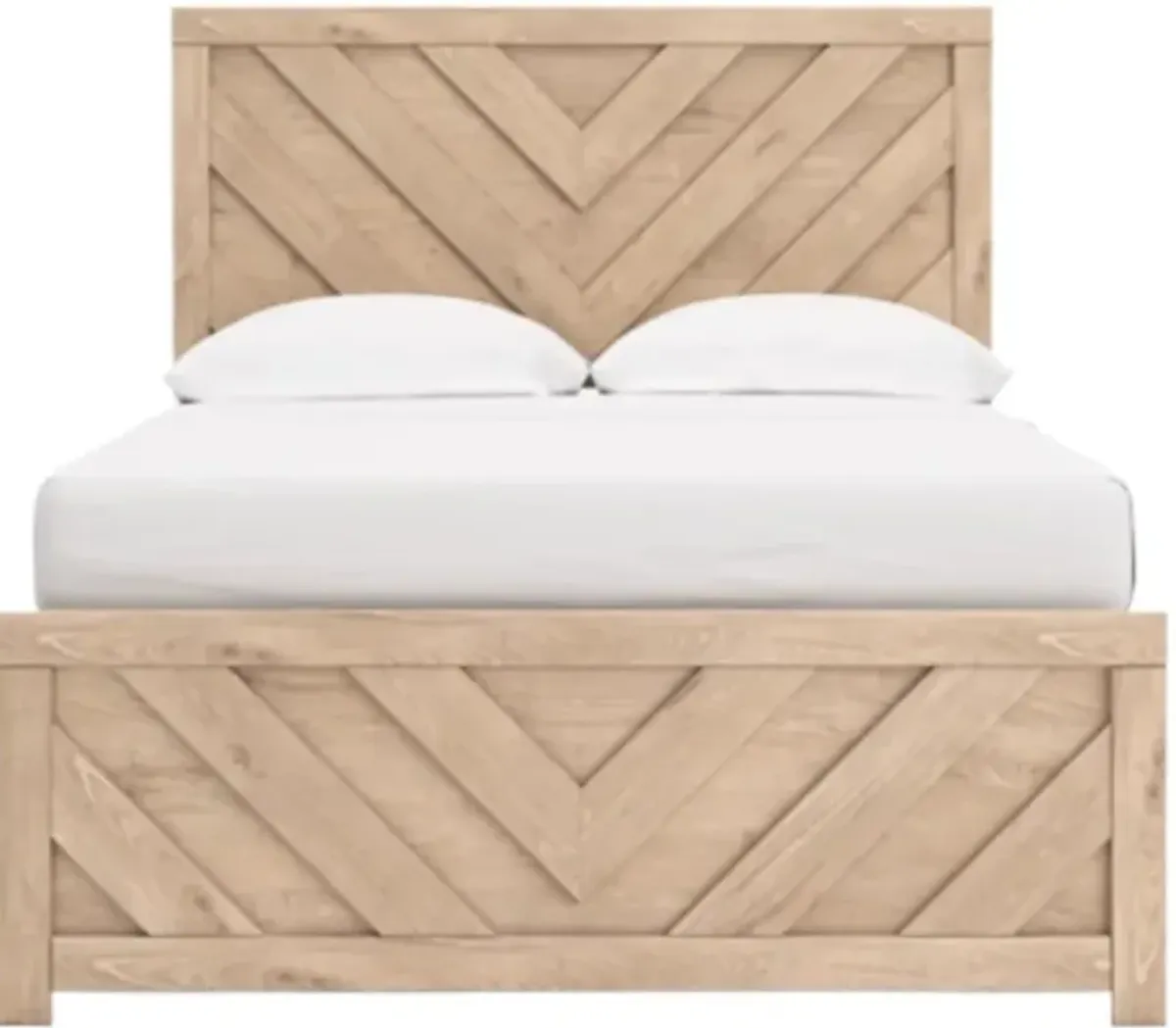 Signature Design by AshleyÂ® Sanginlane Tan Full Panel Bed