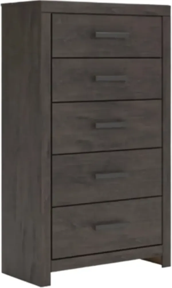 Signature Design by AshleyÂ® Prendonea Charcoal Chest