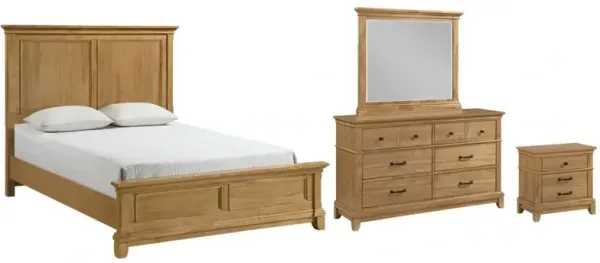 New ClassicÂ® Home Furnishings Sunstone 4-Piece Honey Youth Twin Bedroom Set
